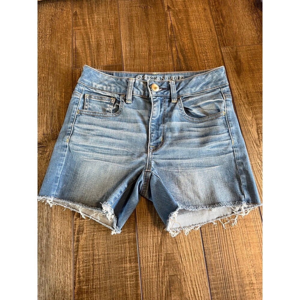 American Eagle Hi-Rise Shortie Shorts Size 2